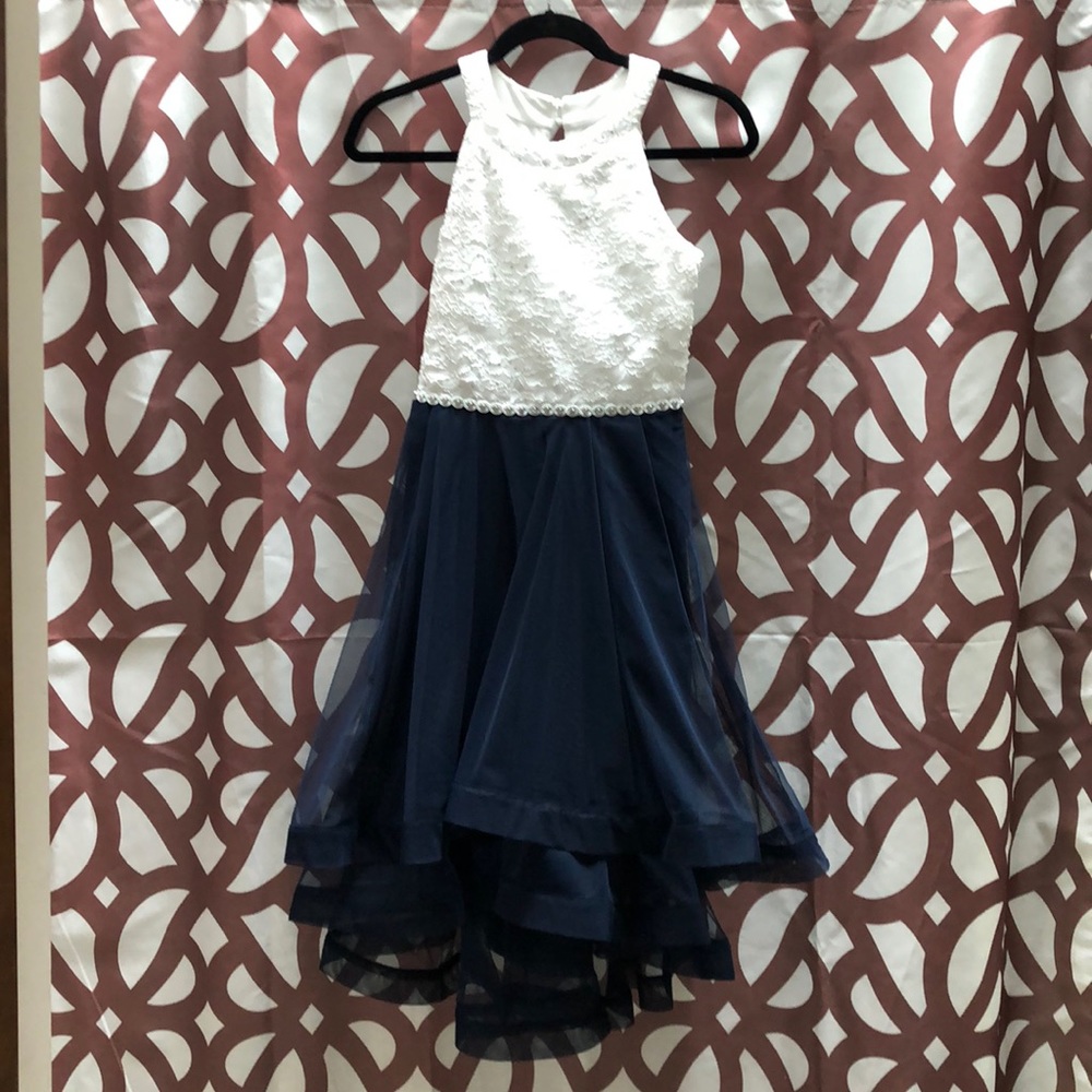 Speechless Big Girls Jeweled Waist Dress
